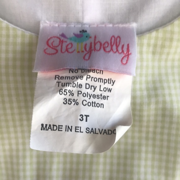 Stellybelly overalls duck embroidered (3T) - Picture 6 of 6